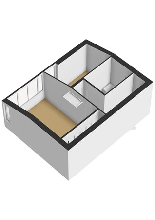 Plattegrond - Botertonstraat 31, 1445 LH Purmerend - Botertonstraat 31_1e Verdieping_3D.jpg